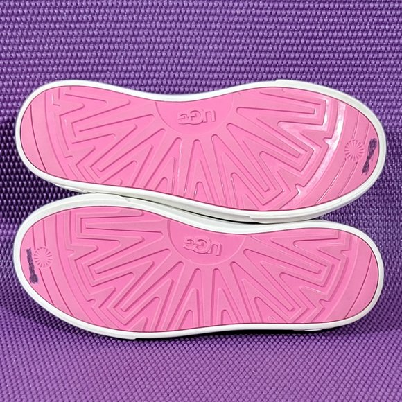UGG Zilo Chromatic Pink Lenticular Sneakers - Girls Size 3 - Picture 8 of 8